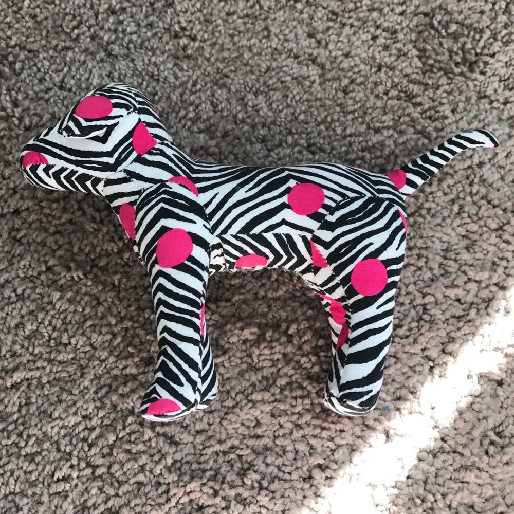Zebra/Polka Dot PINK Dog